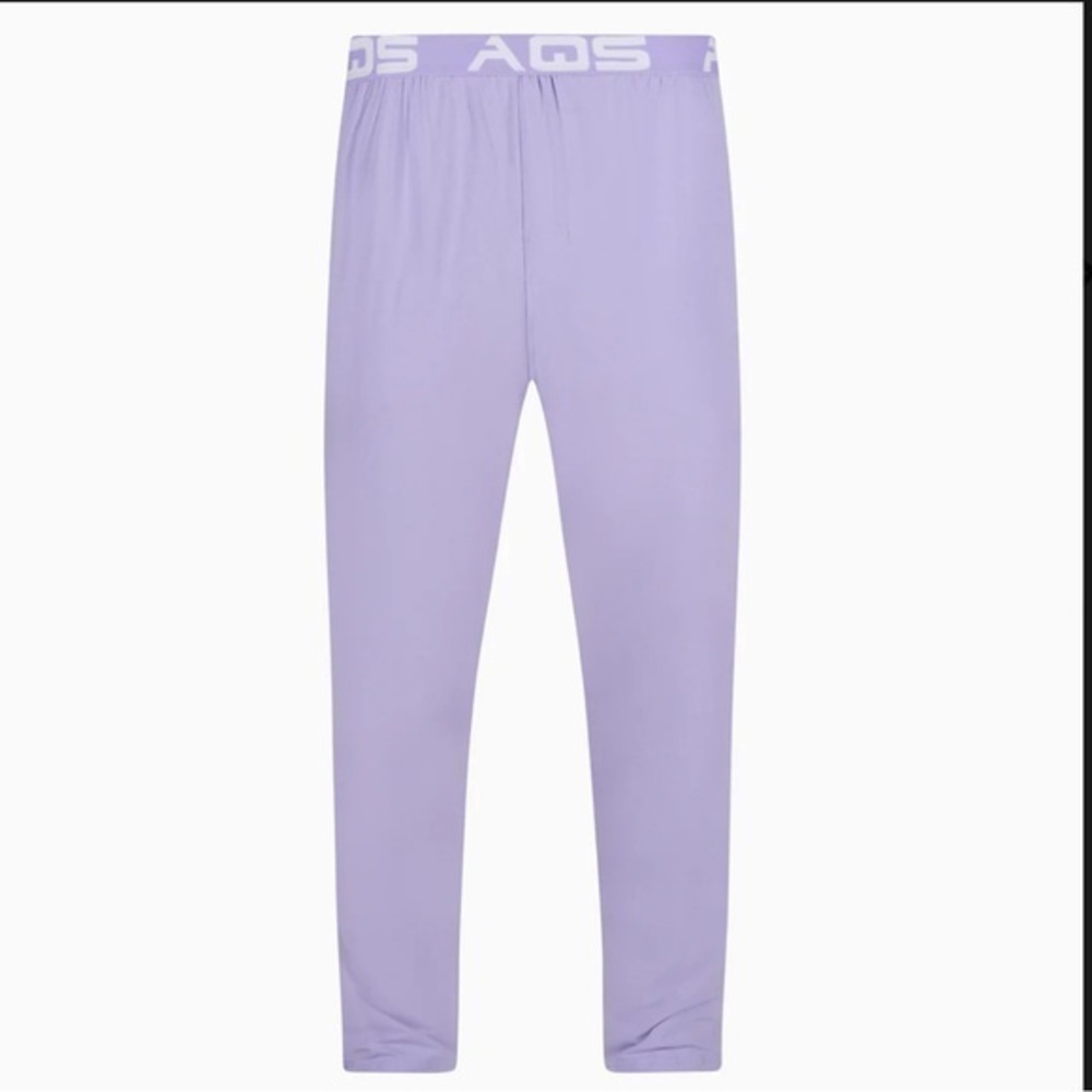 AQS Unisex Periwinkle Lounge Pants Size Medium NWT